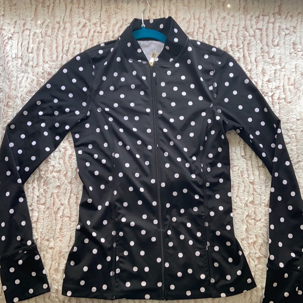 Kate Spade x Beyond Yoga zip-up jacket